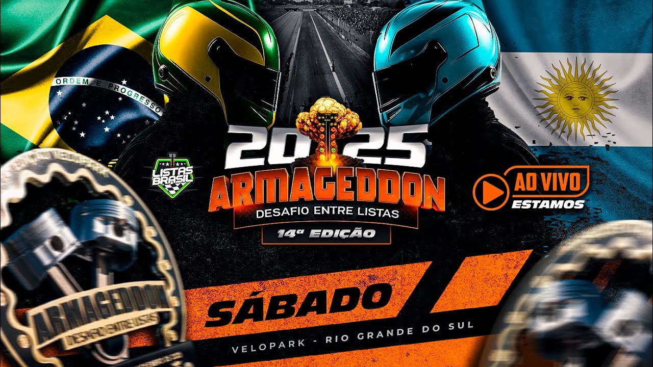 ARMAGEDDON - 14&ordm;  Edi&ccedil;&atilde;o - VELOPARK -RS - A revanche!