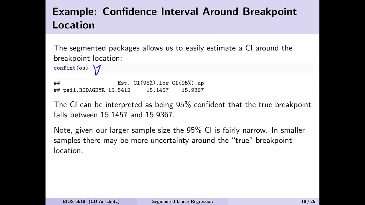 Segmented Regression