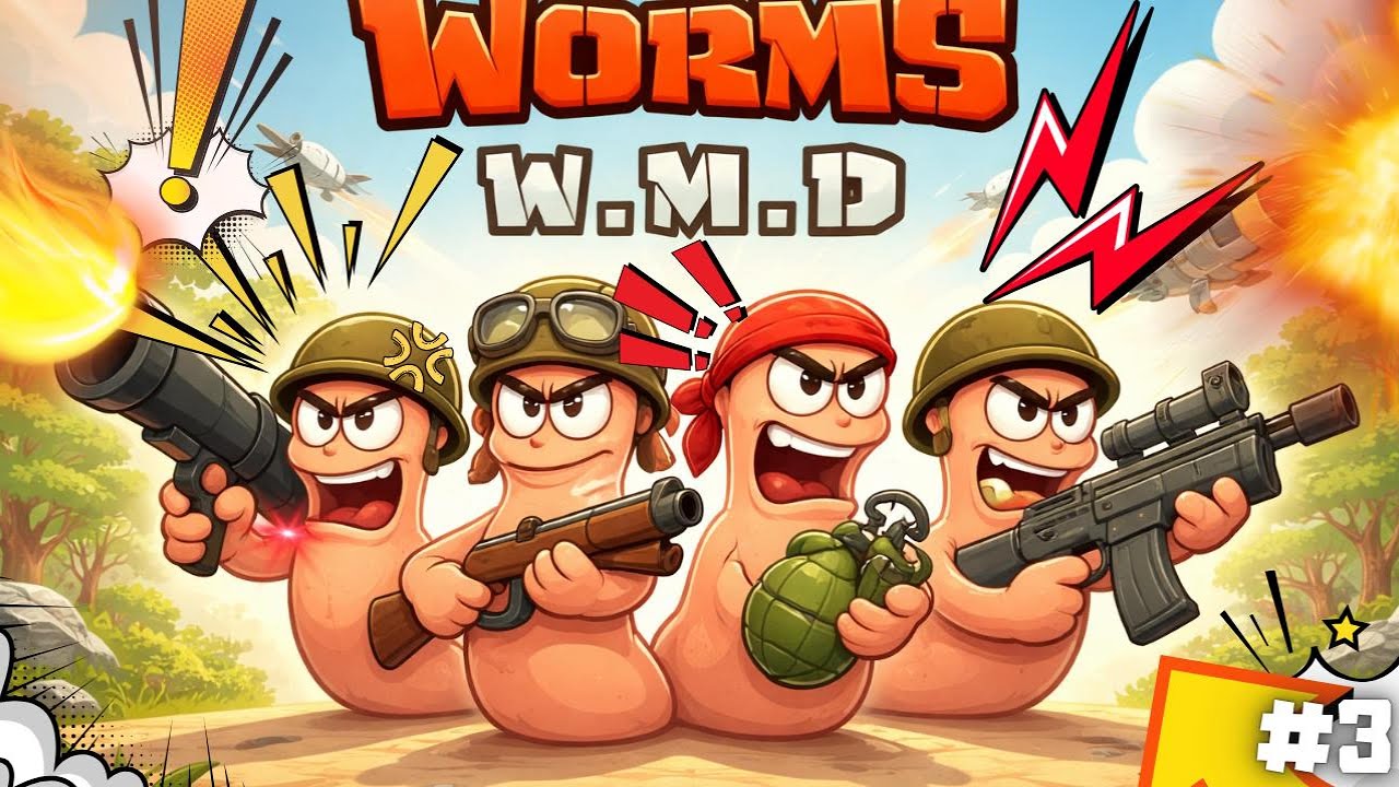 Worms W.M.D: 4 Freunde und es kann nur einer gewinnen!