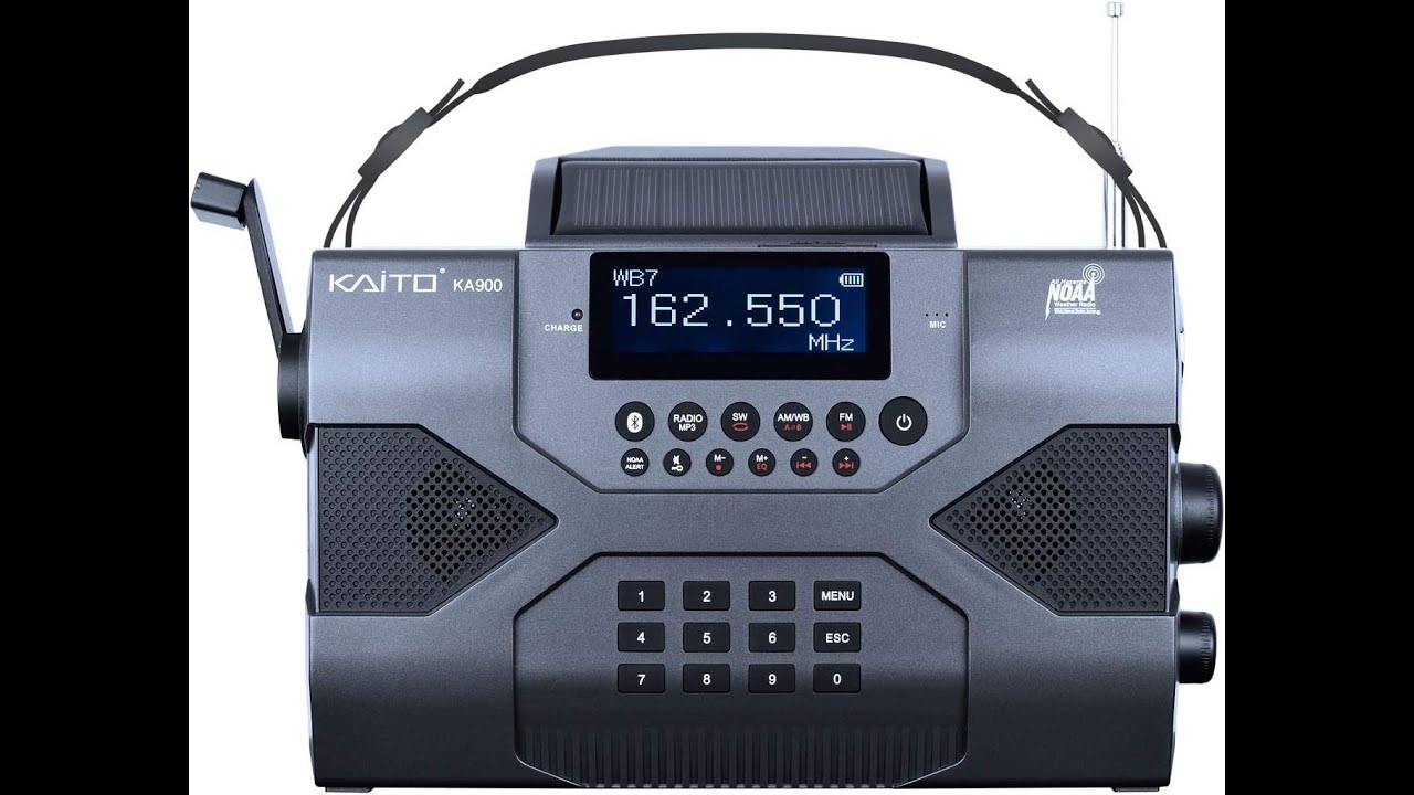 Let's look at the Kaito KA900 Emergency Radio