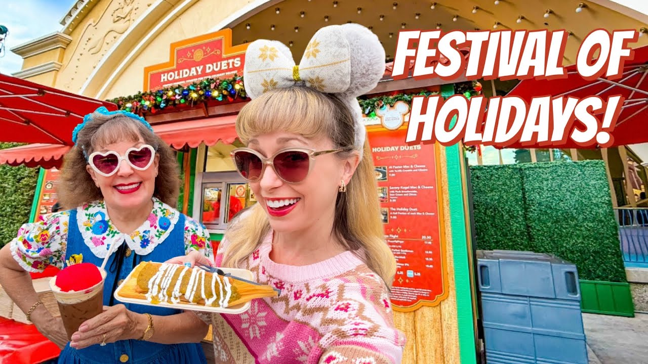 Путеводитель для гурманов по Фестивалю праздников 2025 года! | Disney California Adventure