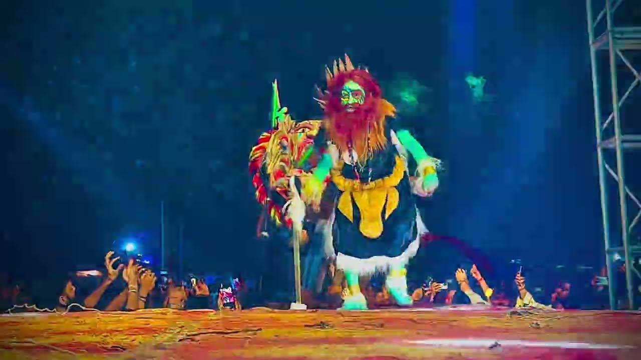 Koi dance at old settlement mata puja 2025.