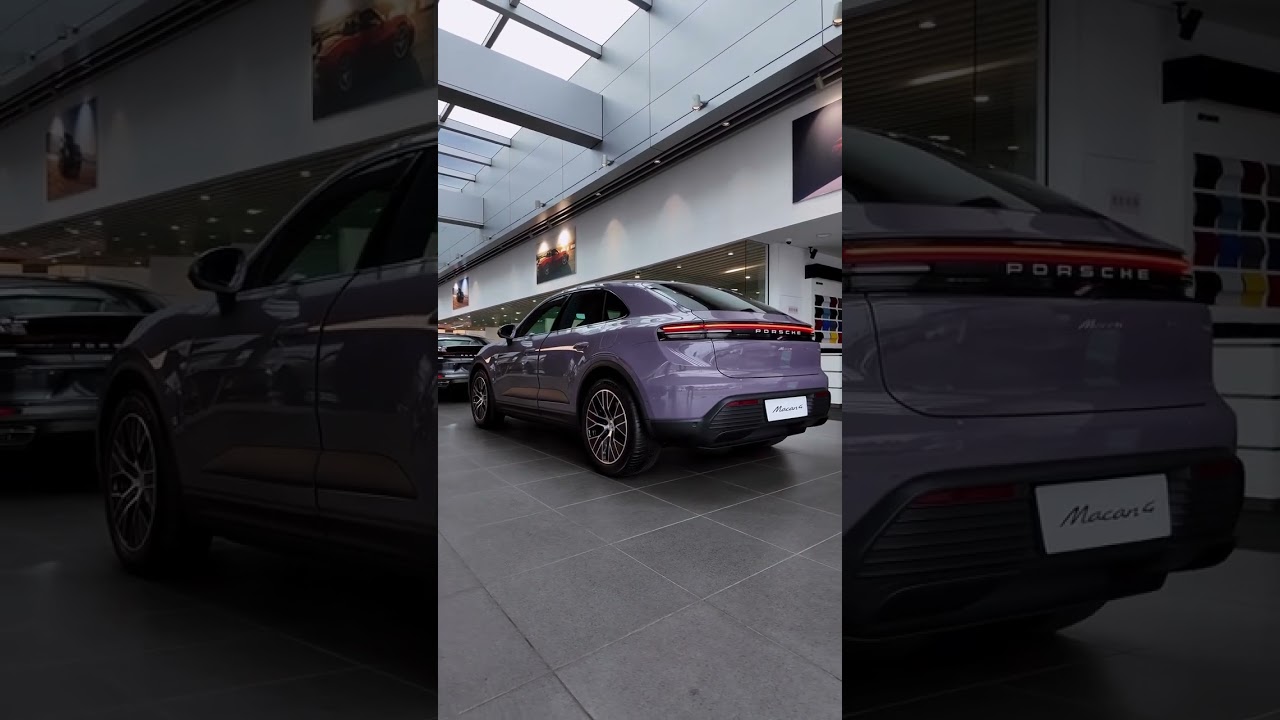 All New 2026 Porsche Macan 4 EV