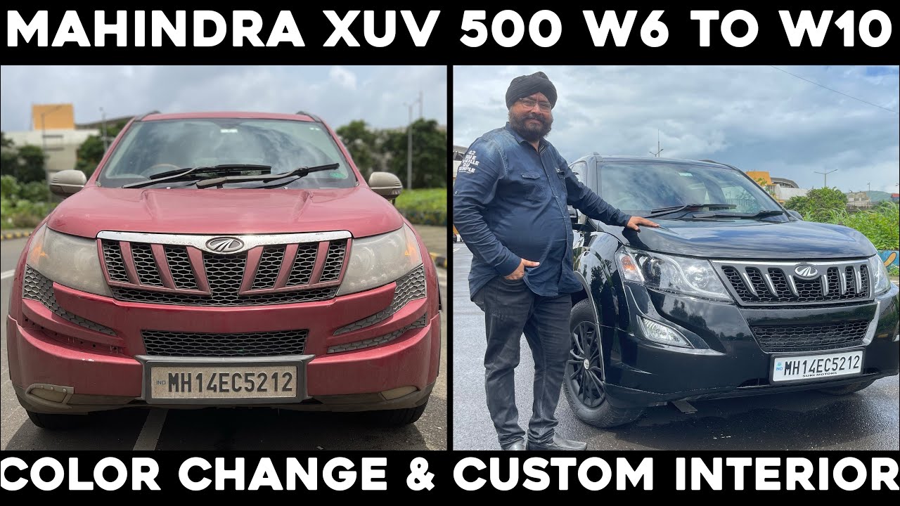 XUV 500 W6 TO W10 FULL MODIFICATION BY SURI MOTORS VASHI NAVI MUMBAI 📞8080244774