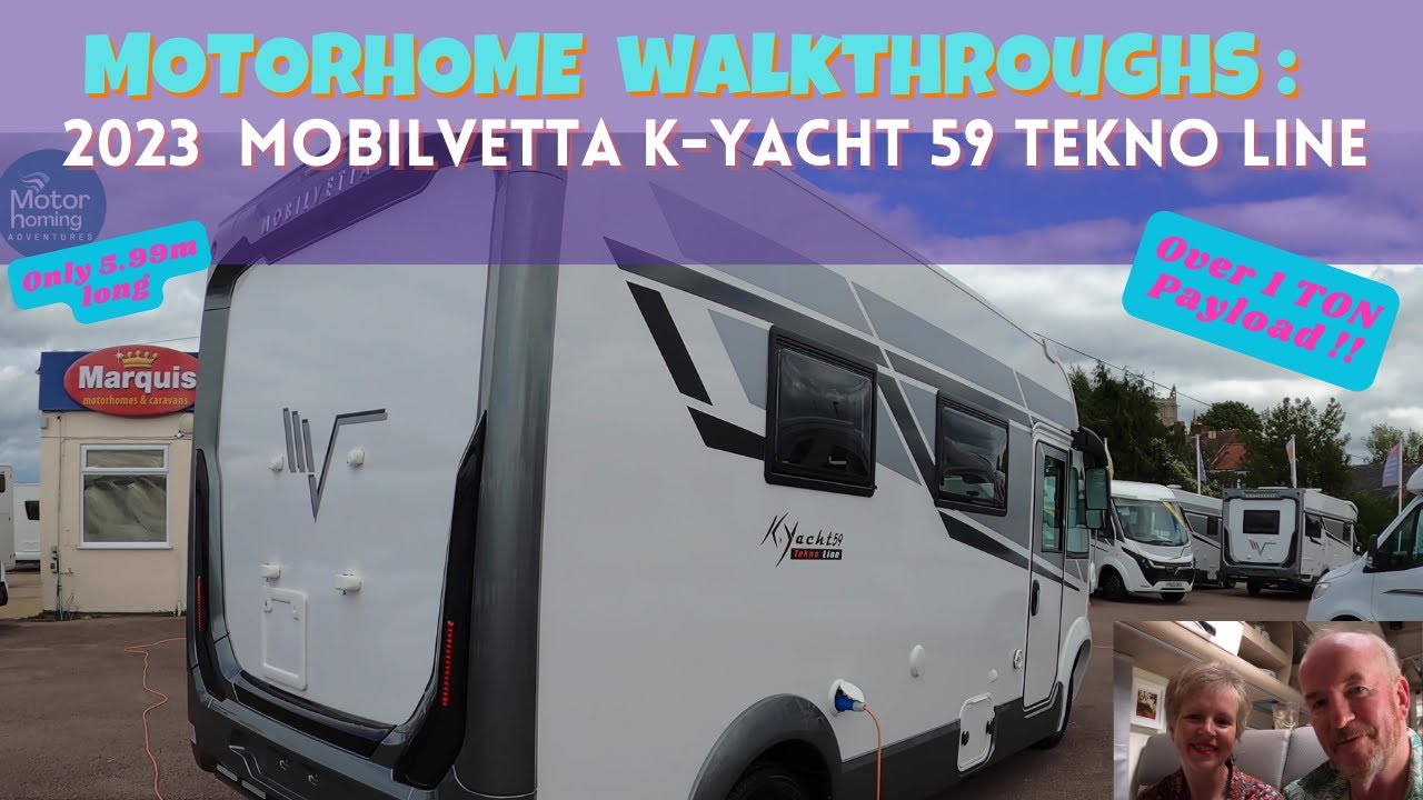 Motorhome Walkthroughs: The 2023 Mobilvetta K-Yacht 59 Tekno Line - an A Class motorhome