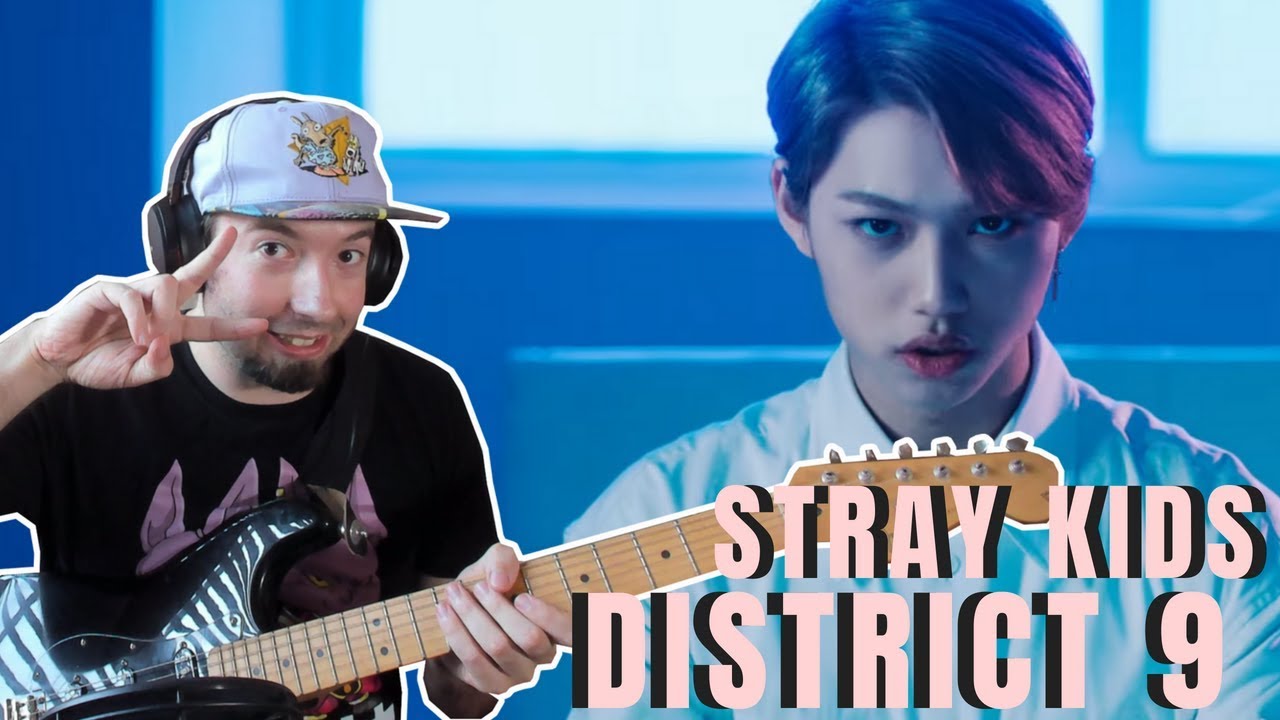 Stray Kids - District 9 Reaction & Guitar Cover | JG-REVIEWS:K-POP
