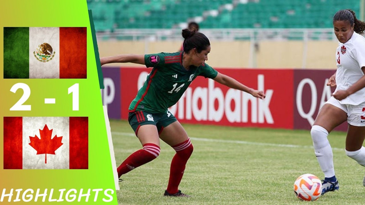 🇲🇽 ¡Locura en el final! México remonta a Canadá con gol en el tiempo añadido | Resumen Sub-20