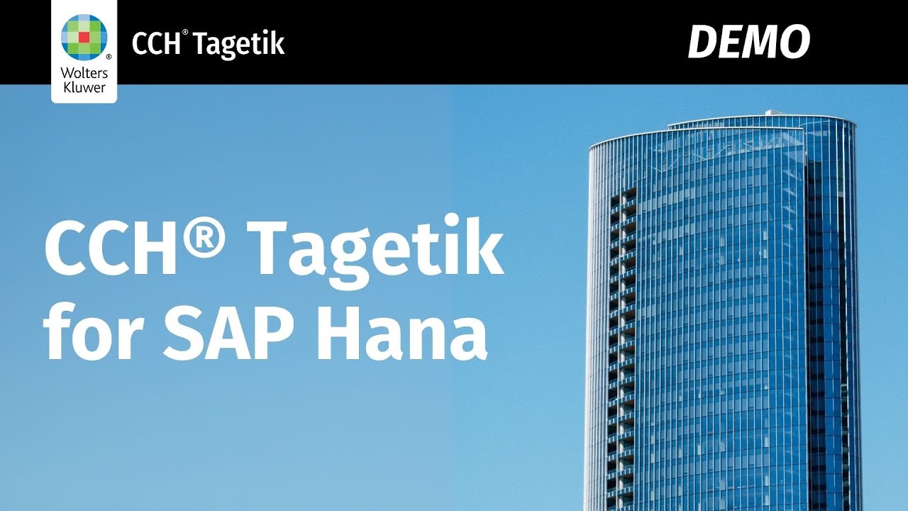 Real-time Performance Management with CCH Tagetik for SAP HANA | Drill-Through demo