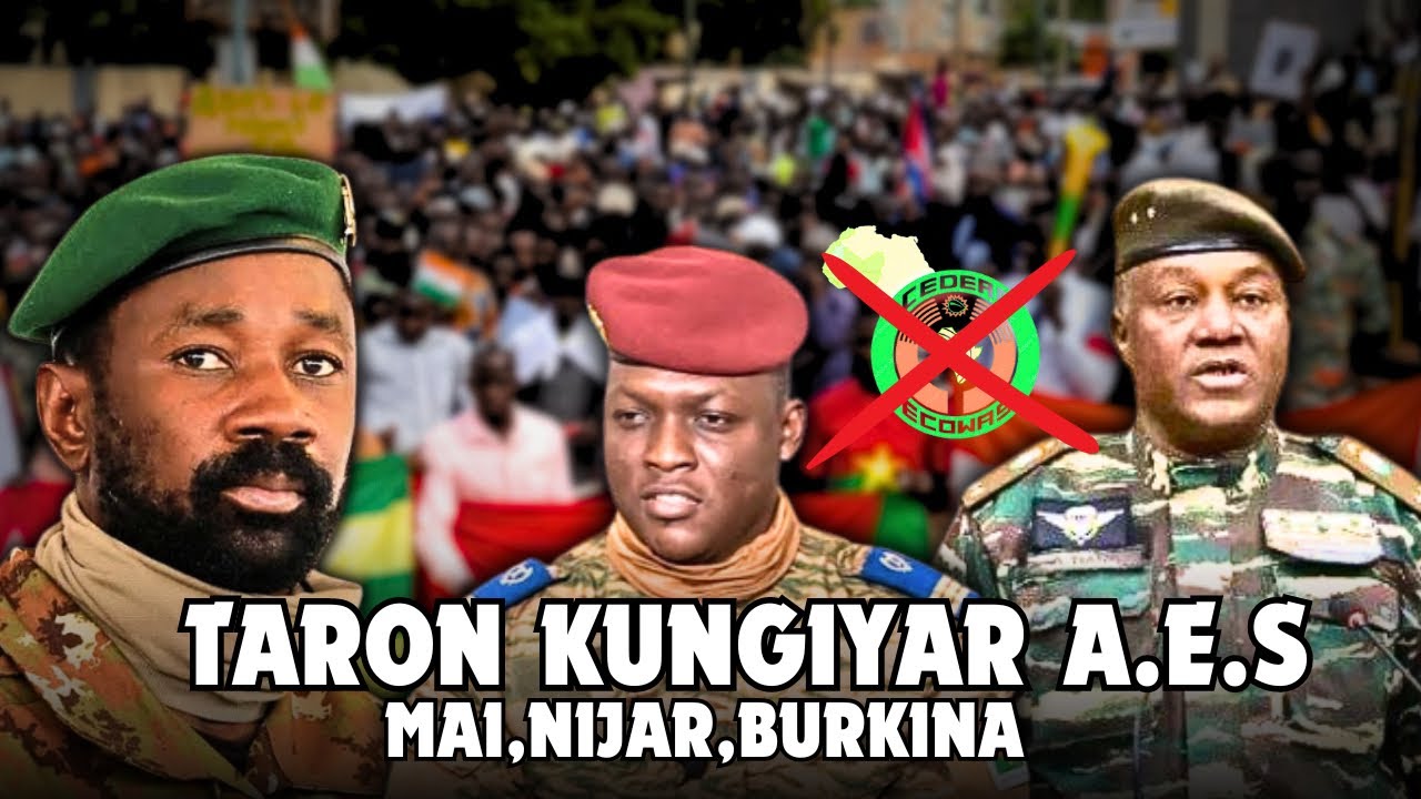 🚨Taron kungiyar AES a birnin Yamai na Nijar🇳🇪/Jawabin Captain Ibrahin Taraore.