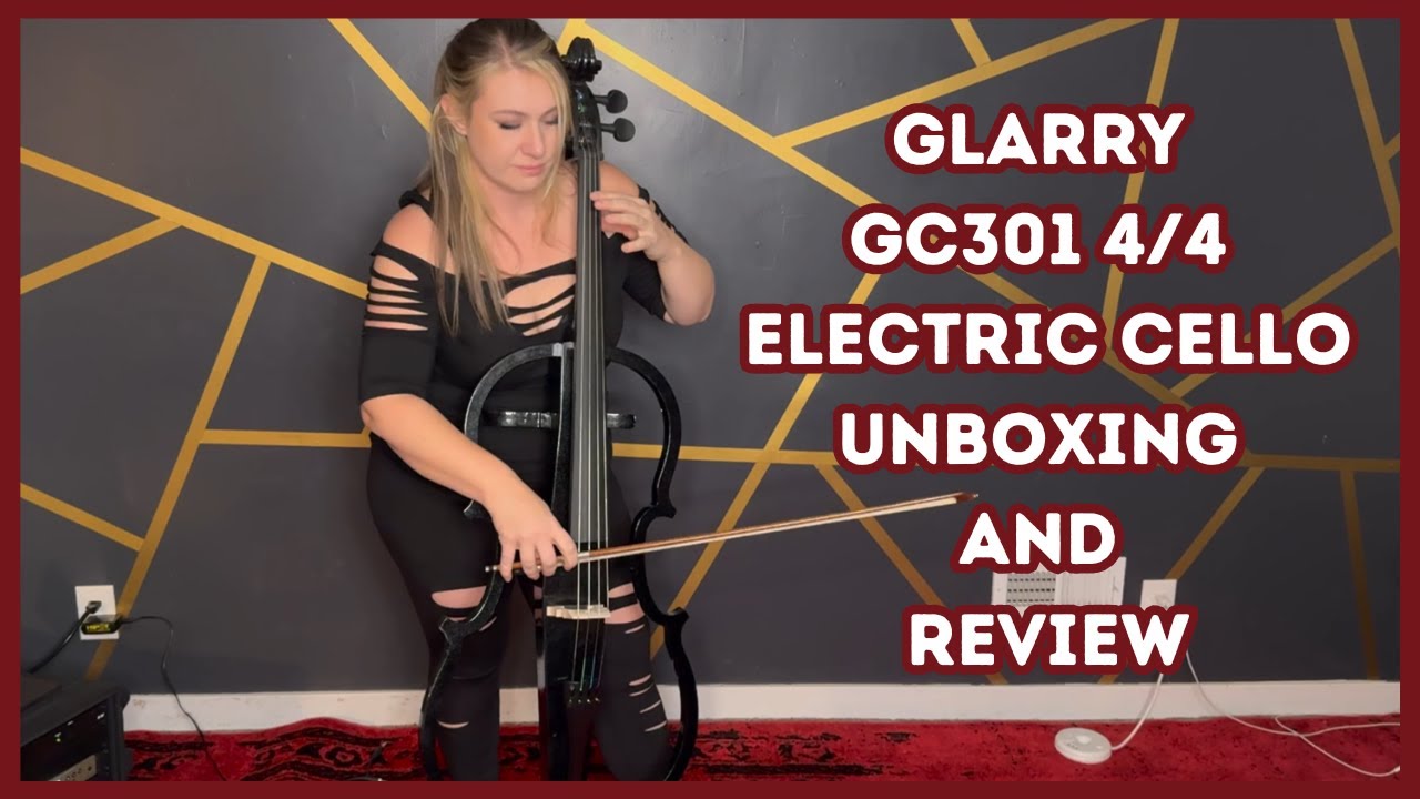 Glarry GC301 4/4 Electric Cello Unboxing and Review