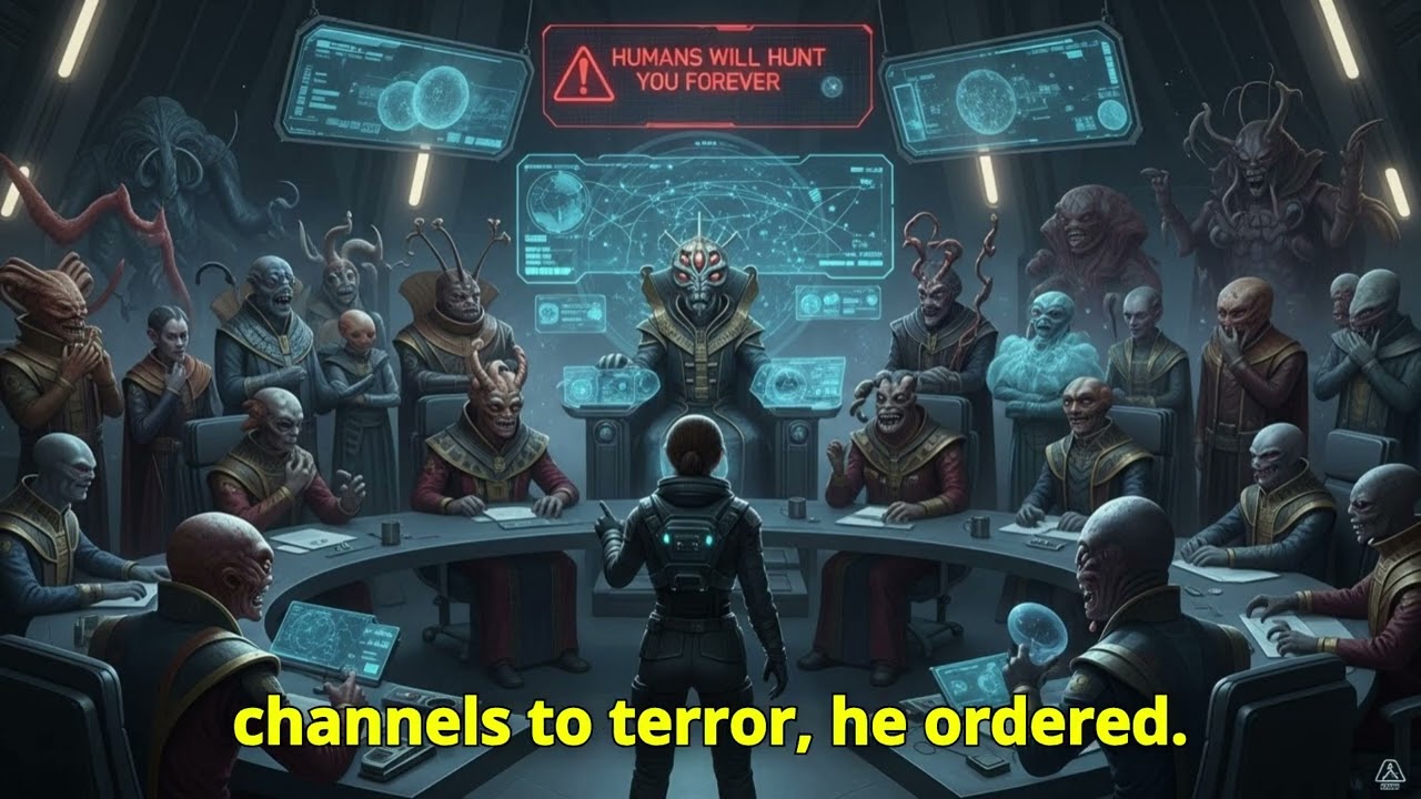 Galaxy council Laughed At the Warning humans will hunt You forever Until It Was Too Late HFY Sci-Fi