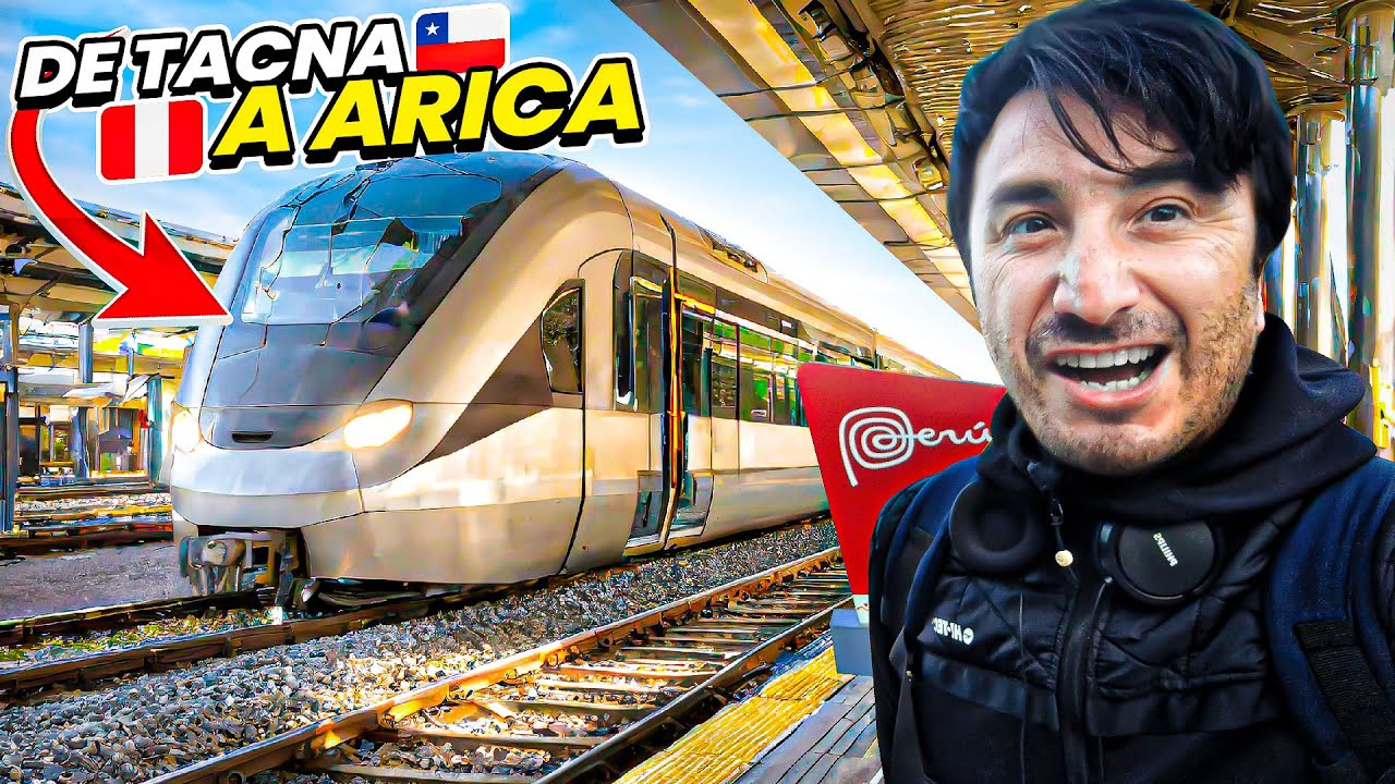 ESTE TREN PERUANO🇵🇪 RECORRE 🇨🇱CHILE! TACNA IQUIQUE en TREN -Parte 2- de LIMA a BUENOS AIRES