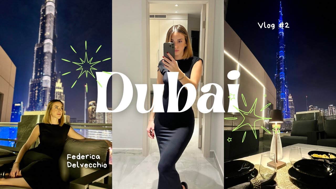 Capodanno a Dubai: Cena e Fuochi d’Artificio al Burj Khalifa ✨