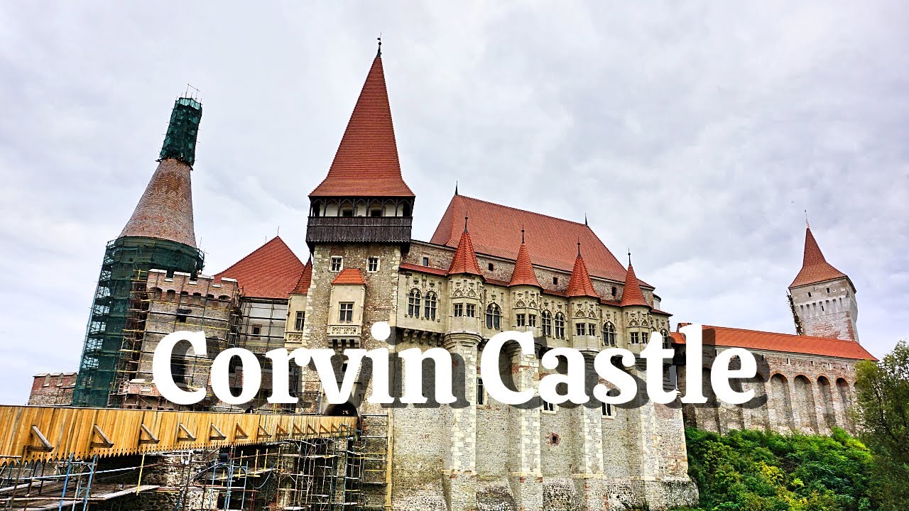 🇷🇴 Hunedoara, Romania Corvin Castle Walking Tour October 2025 (4K UHD)