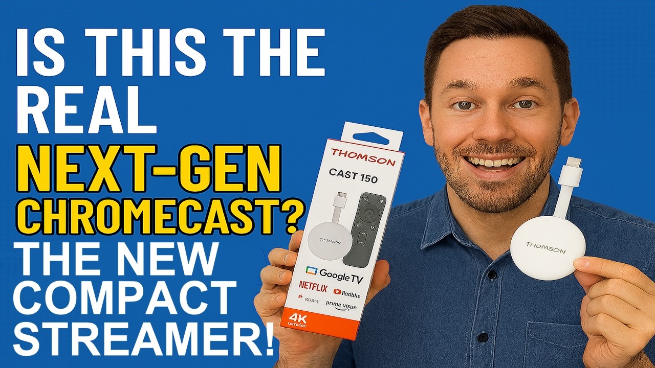✅ New Chromecast Style Thomson Streaming Device Review ✅