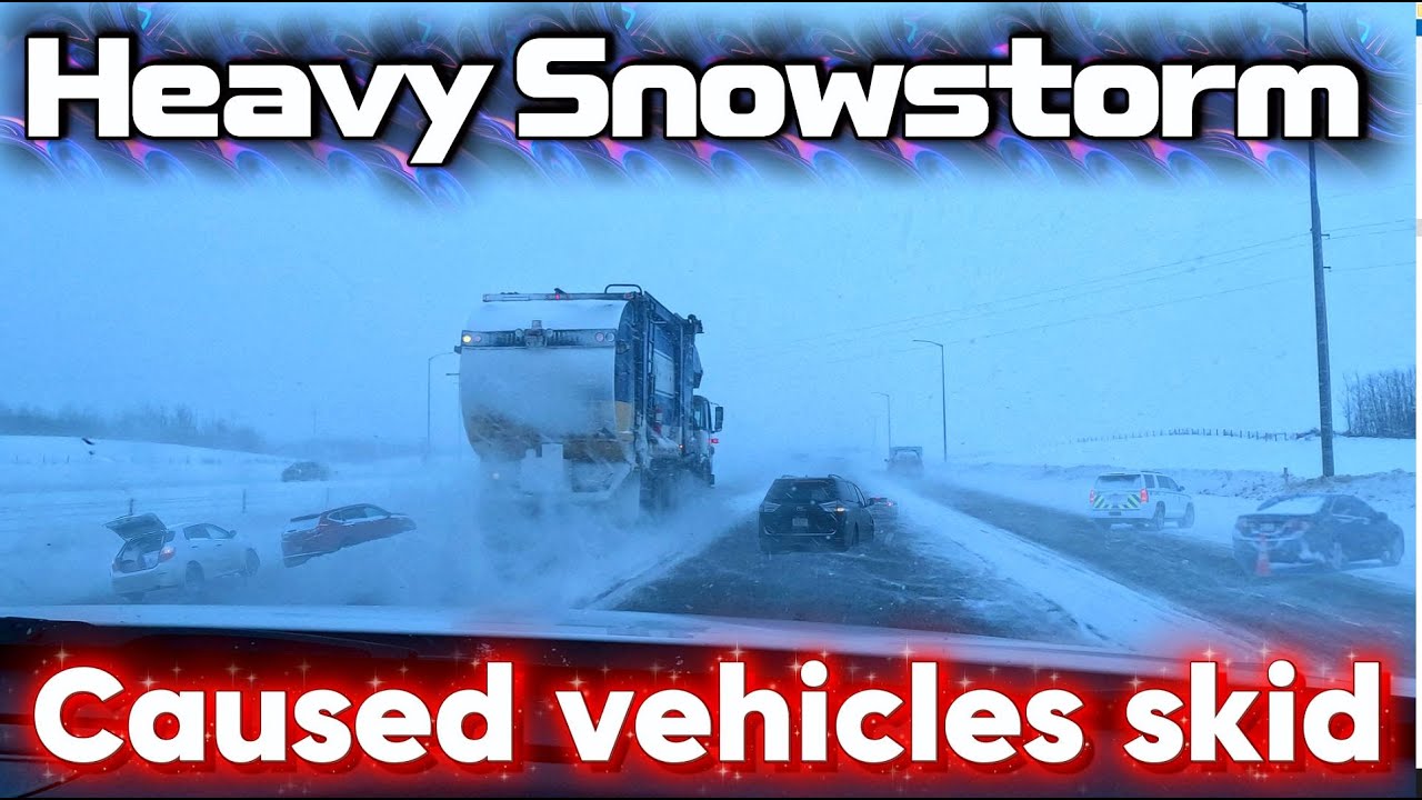 Huge Snowstorm Affected Millions of Vehicles Across Canada