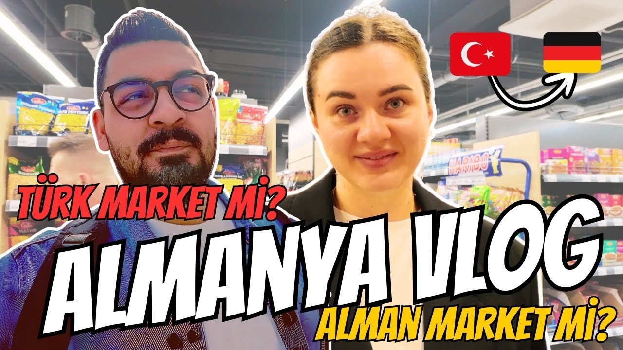 Almanya’da Türk Market Vlogu | Fiyatlar ve Anna’nın İsyanı