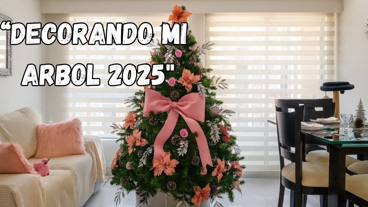 DECORACION DE MI ARBOL DE NAVIDAD 2025