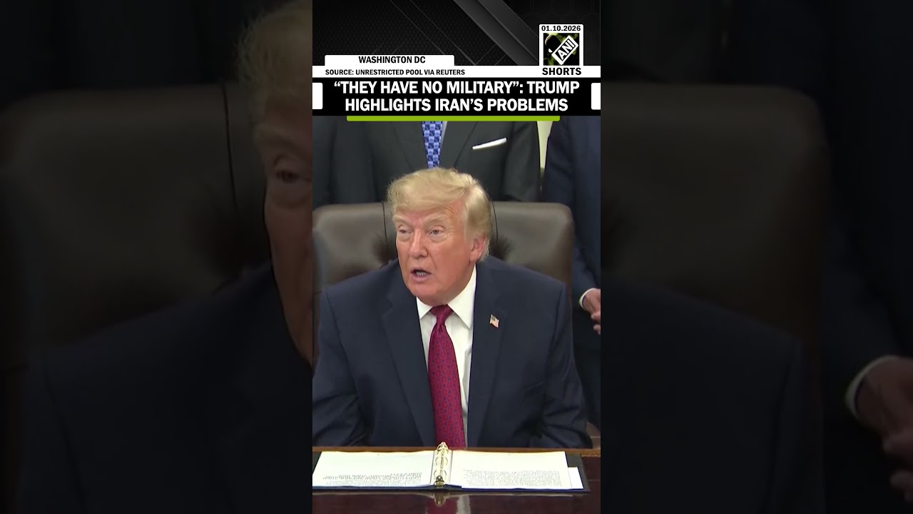 &ldquo;They have no military&rdquo;: US President Donald Trump highlights Iran&rsquo;s Problems amid West Asia crisis