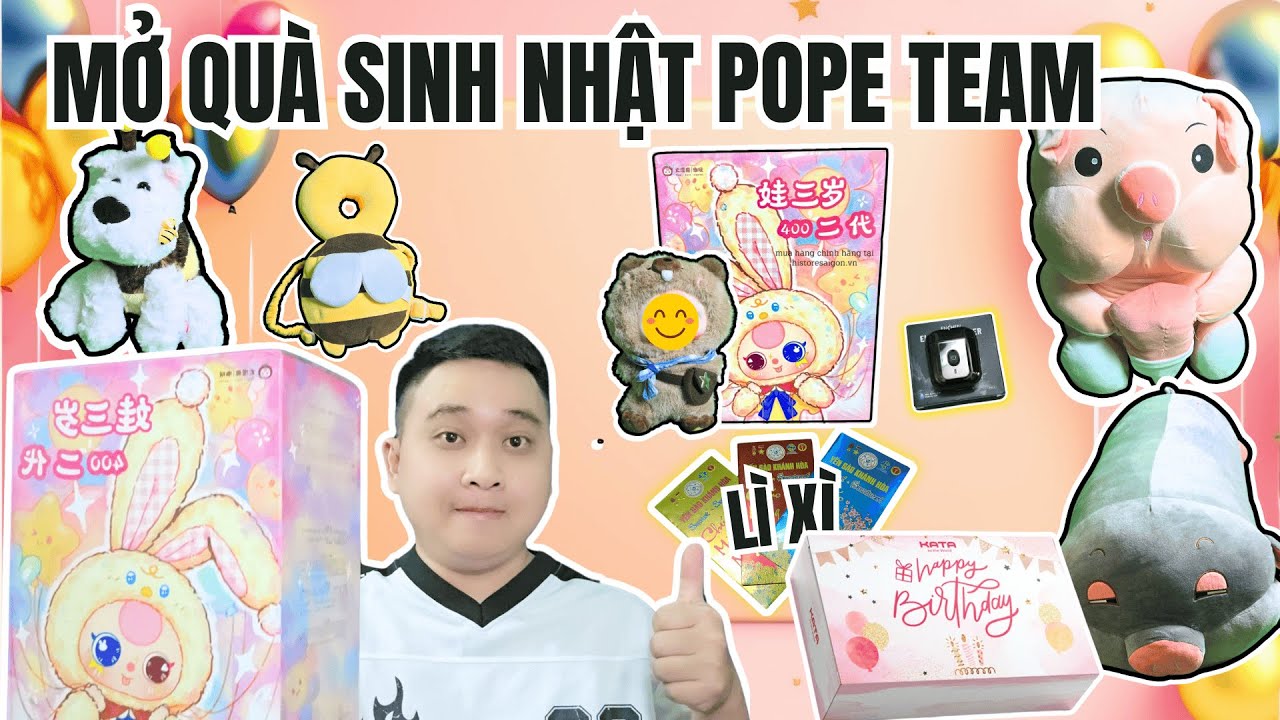 Play Together | Toan Yolo Mở Quà Sinh Nhật POPE Team Tặng