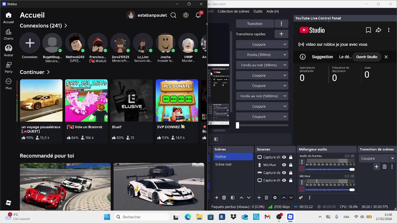 video sur roblox je joue avec vous