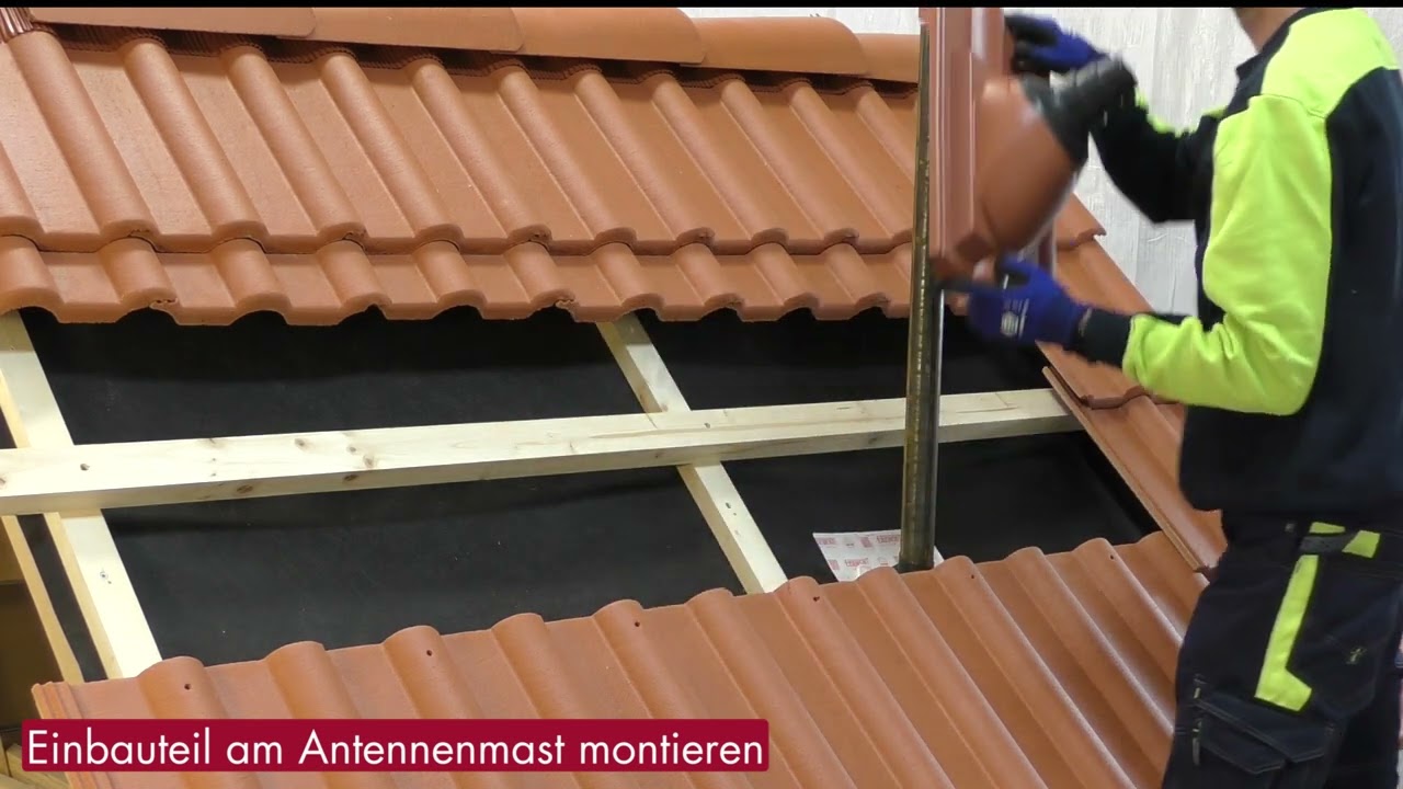 Antennendurchgangspfanne
