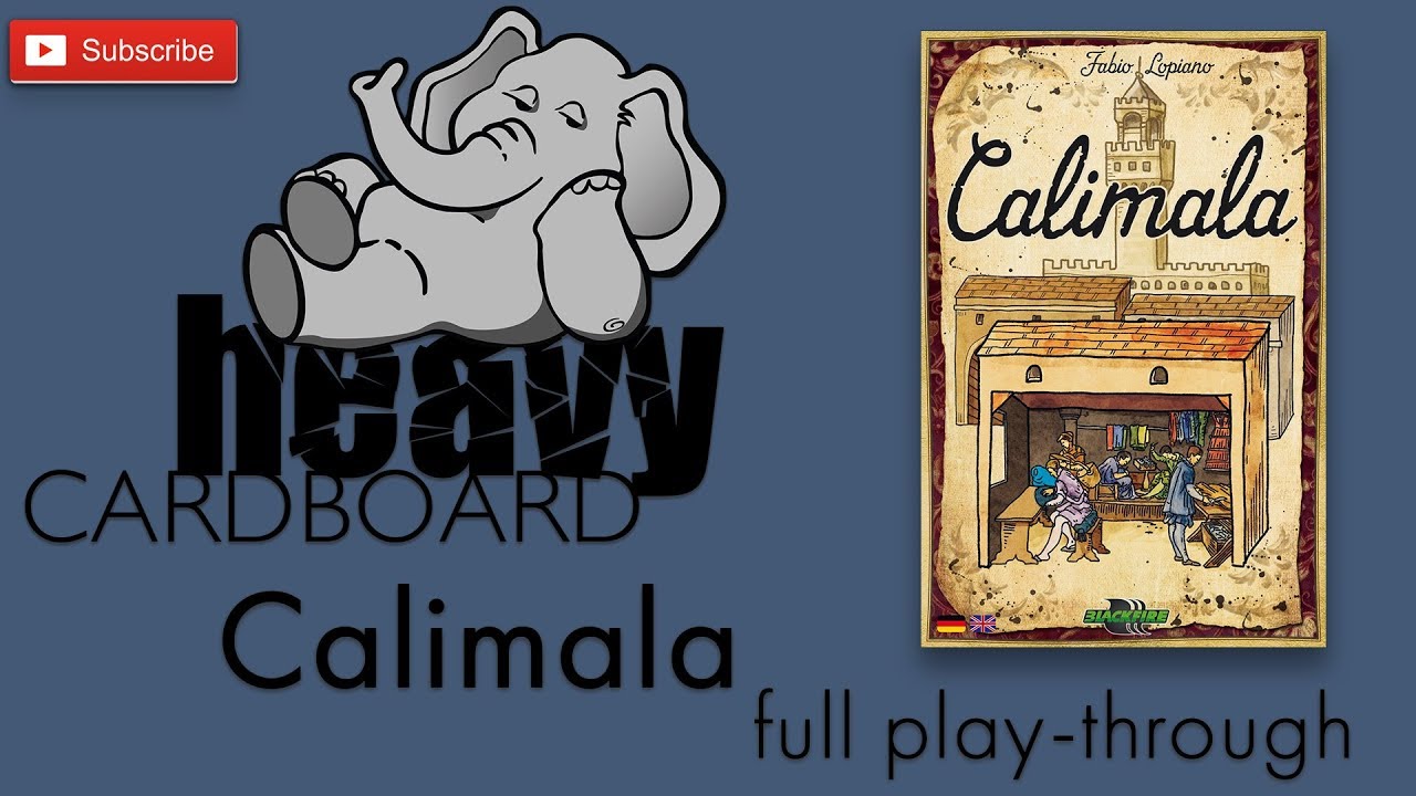 Calimala 5p Play-through, Teaching, & Roundtable discussion by Heavy Cardboard