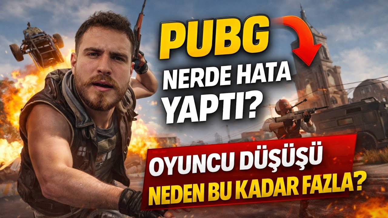 PUBG Nerede Hata Yaptı? Oyuncu Sayısı Neden Bu Kadar Hızlı Düştü?