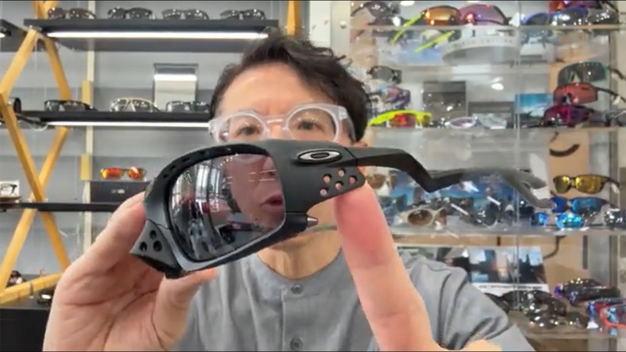 OAKLEY　PLANTARIS SQ　Hamaya movie