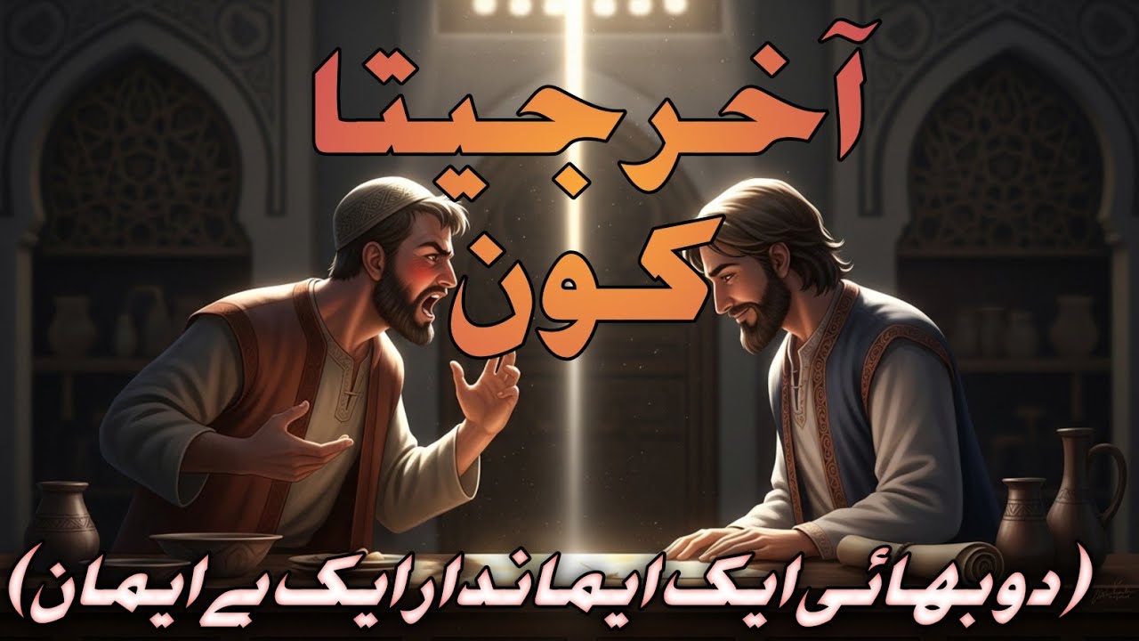 Do Bhai Aik Eman Daar Aik Be Emaan|Urdu Hindi Moral Emotional Story