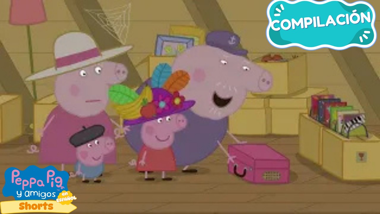 El ático de los abuelos | Peppa Pig en Español Episodios Completos