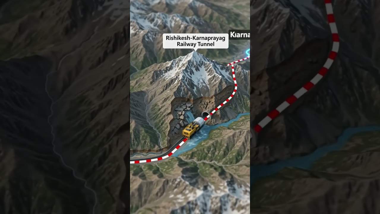 Devprayag to Karnaprayag Railway Project 🚅 | Uttarakhand's Engineering Marvel.
