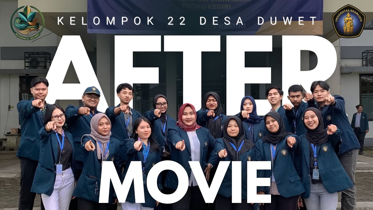 After Movie KKN Kelompok 22 Desa Duwet 2025 PSDKU Universitas Brawijaya Kediri