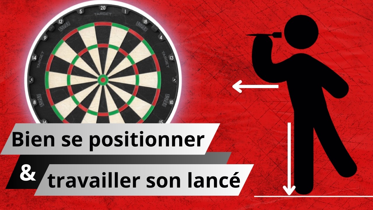 Bien se positionner et travailler son lanc&eacute; aux fl&eacute;chettes