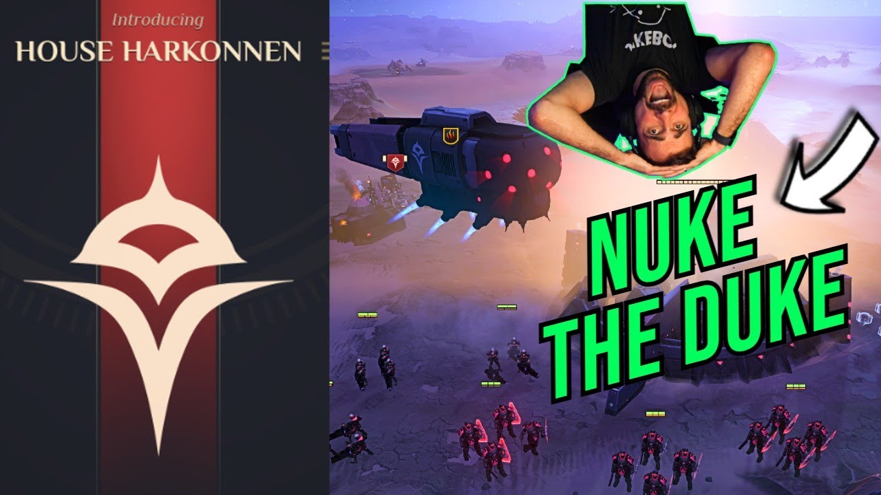 Dune Spice Wars - House Harkonnen NUCLEAR War