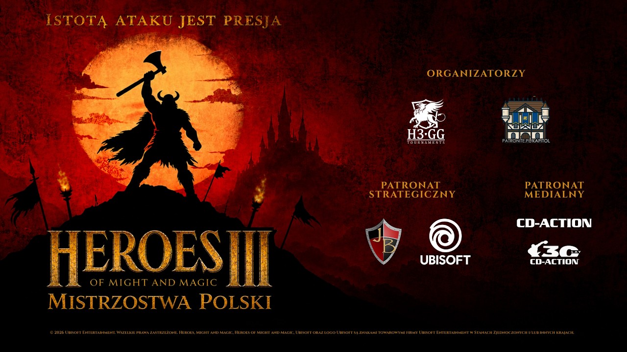Mistrzostwa Polski w Heroes of Might and Magic III 2026 &ndash; Trailer