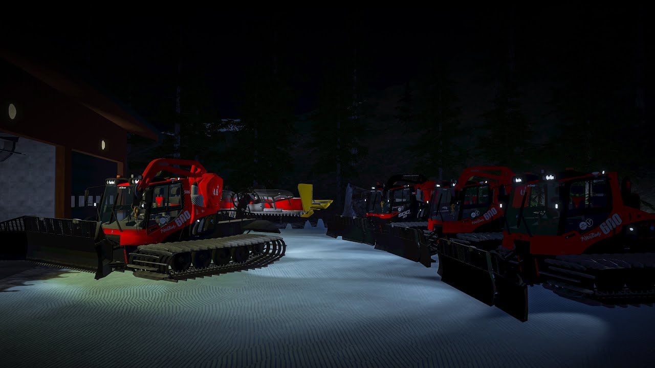 Damage Début de Saison - Pistenbully 600 LTD - Winter Resort Simulator 2