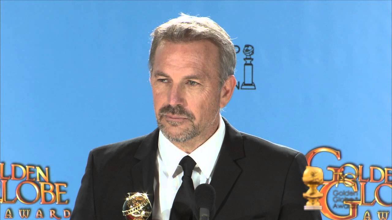 Kevin Costner - backstage interview - Golden Globes 2013