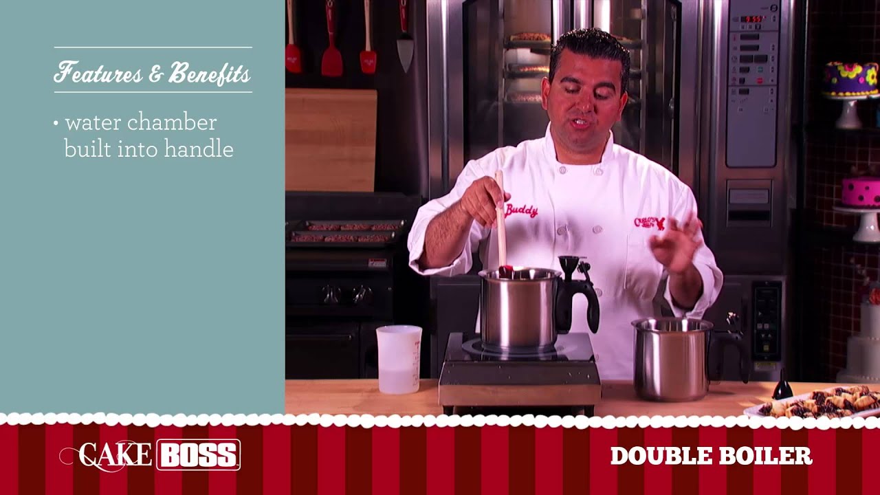 How To Use A Double Boiler - Dessert Tools - Cake Boss Baking