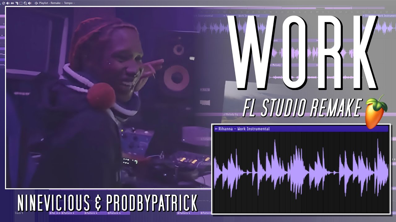 How Nine Vicious - Work Was Made {FL STUDIO BREAKDOWN}