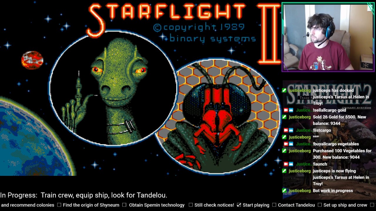 Let's Play Starflight 2 #1!  Ship set up and exploration.  Also an explosion.