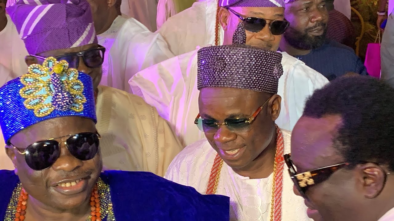 KING SAHEED OSUPA WELCOMES OLOFA OF OFFA, OBA MUFUTAU GBADAMOSI TO IKEJA, LAGOS