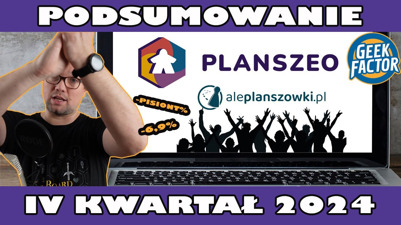 Podsumowanie IV Kwartału 2024 | AlePlanszowki | Planszeo | Promocje Przedsprzedaże | Bestsellery