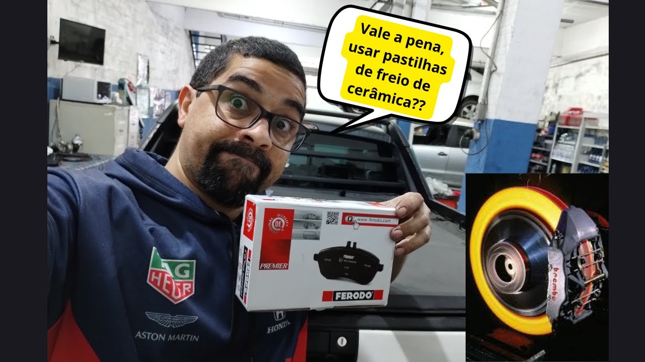 EP 02 Pastilhas de cerâmica valem a pena ?🛠️🧑🏼‍🔧 #ferodo #cobreq #jurid #frasle