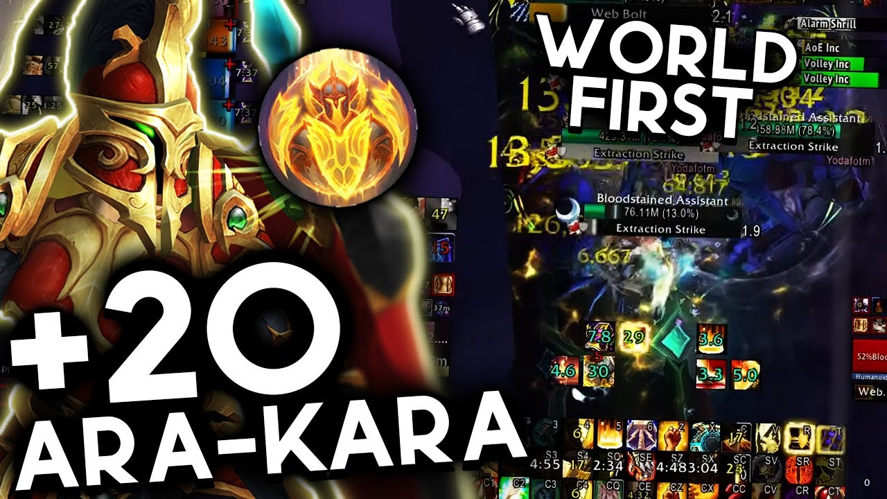 World first Ara Kara +20 | Lightsmith Prot Pally | TWW SEASON 3 M+