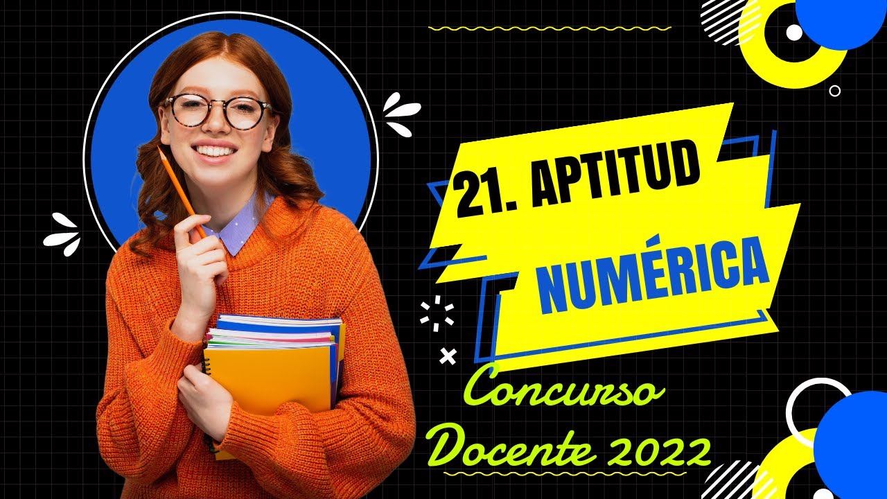 ✍️ APTITUD NUMÉRICA 💯 [ Ejemplo 21 ] - CONCURSO DOCENTE 2022