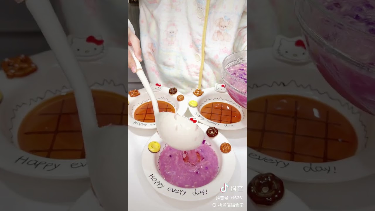 中國主婦給家人們準備48個甜品晚餐🍧。 #貓咪配餐 #解壓 #沉浸式 #vlog十億流量扶持計劃 #餵貓日記