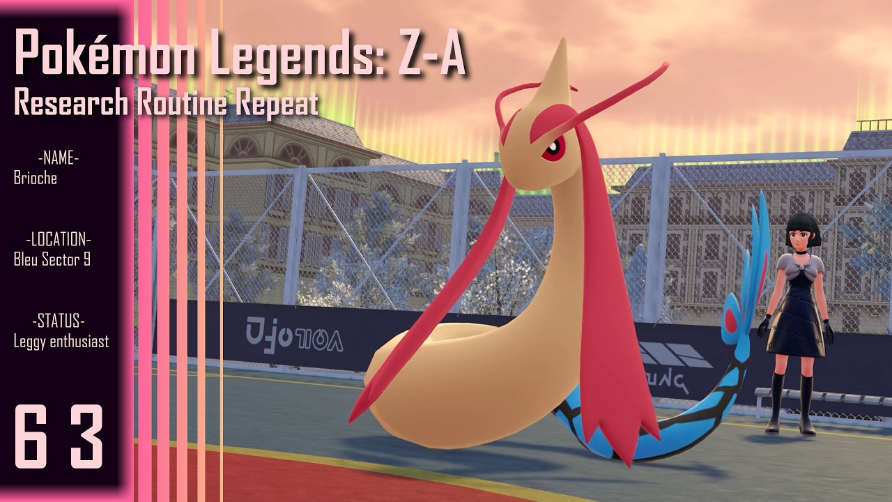 Pokémon Legends: Z-A || Part 63 - Research Routine Repeat