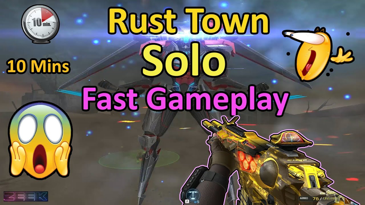 CFPH: ZA Mode Rust Town Solo 