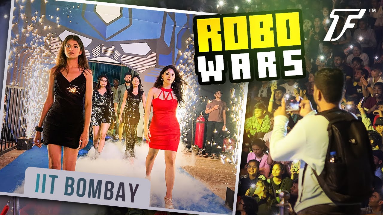India's Most Dangerous Robowars: Techfest IIT Bombay 🤯